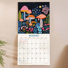 Folk Art Plantscapes Square 2027 Calendar