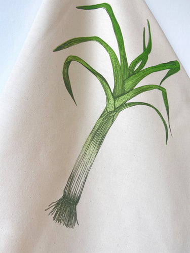 Leek Tea Towel