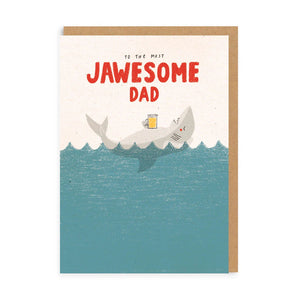 Jawesome Dad Card
