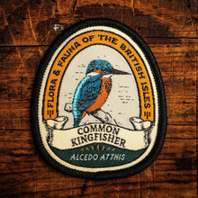 Kingfisher Iron On Patch