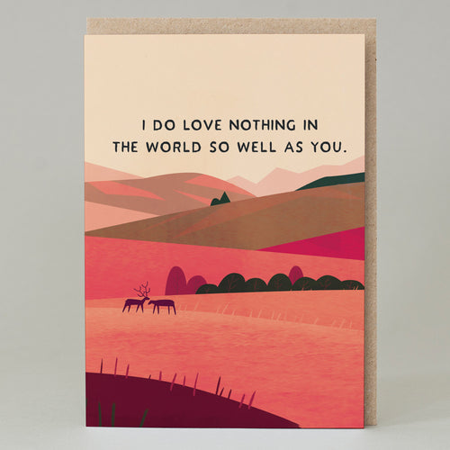 Love Nothing In The World Card