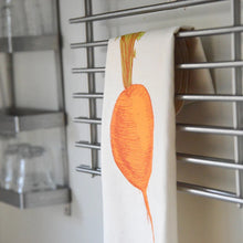 Orange Swede Tea Towel