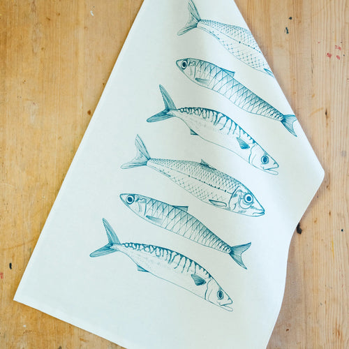 Fishes Tea Towel