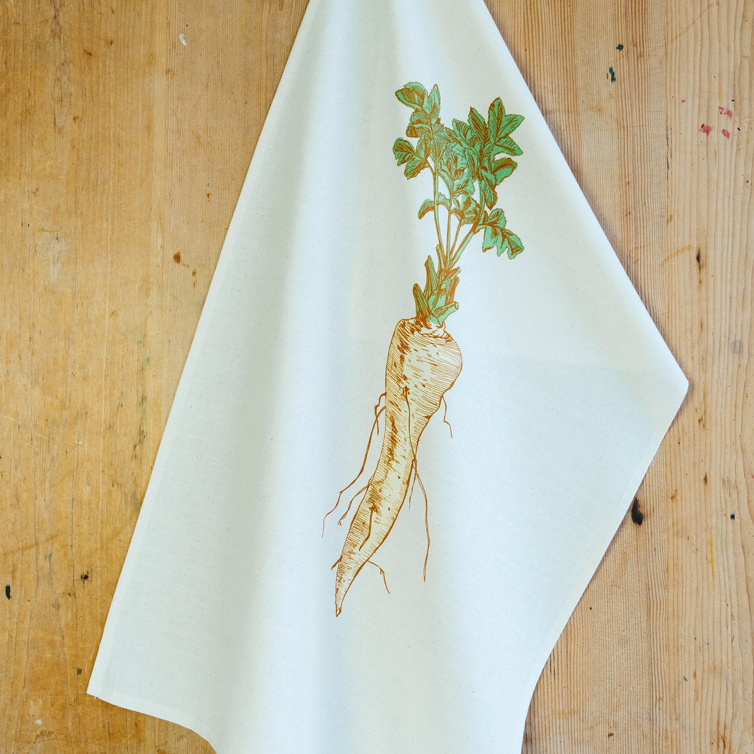 Parsnip Tea Towel