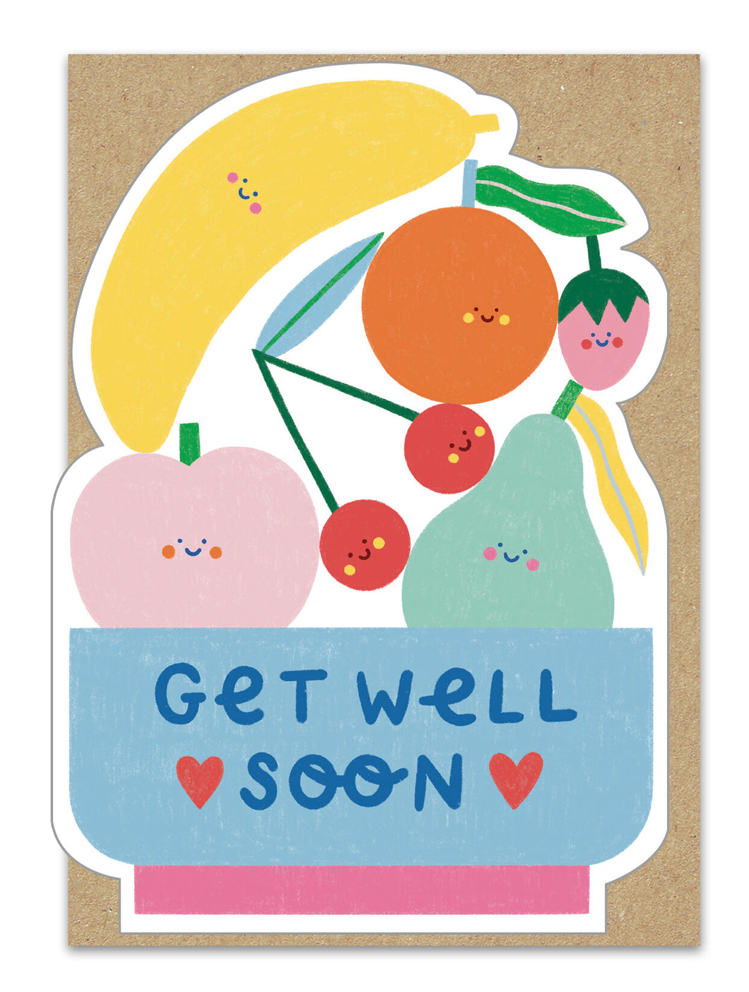 Five A Day Get Well Soon Card