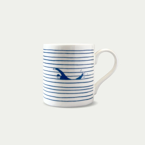 Striped Swimmer Mug