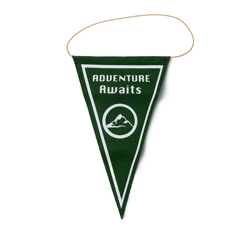 Adventure Awaits Pennant Flag