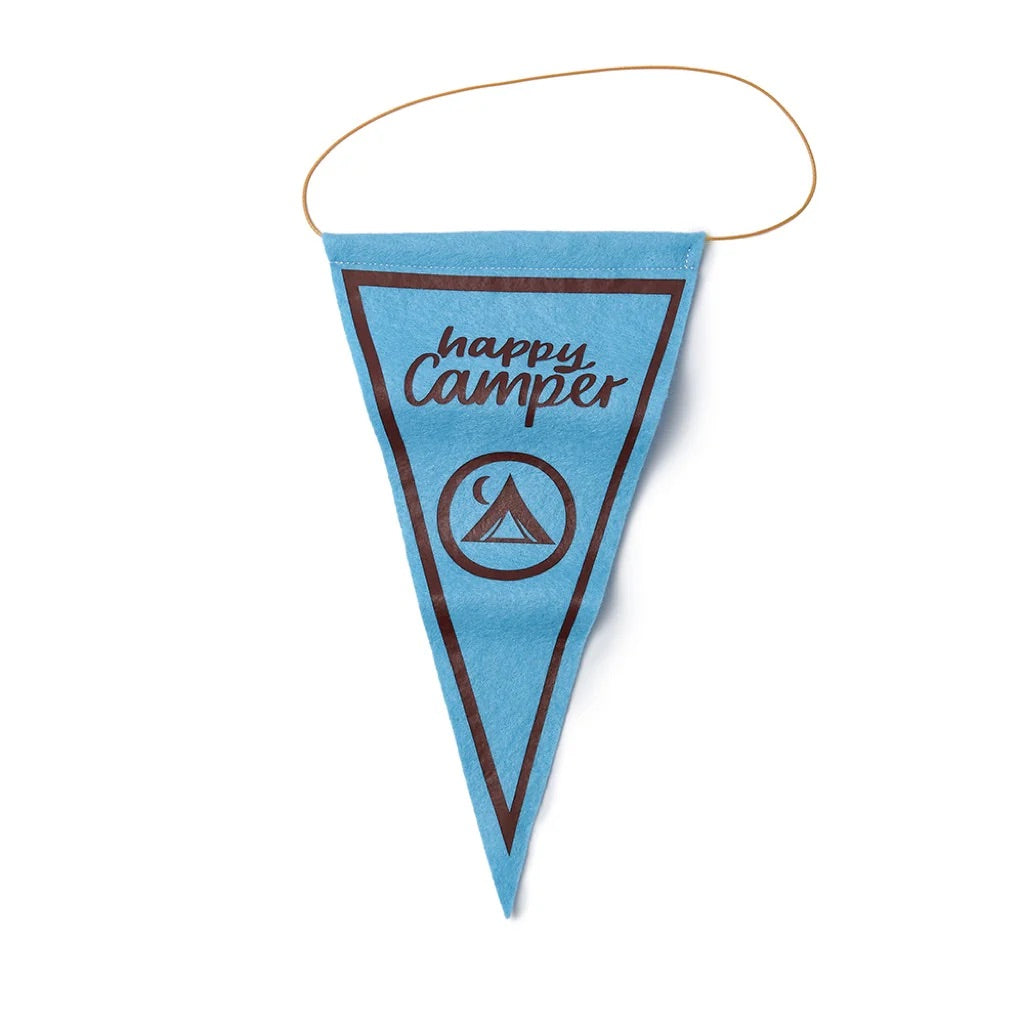 Happy Camper Pennant Flag