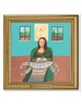 Mrs Da Vinci Knits A Sweater Card