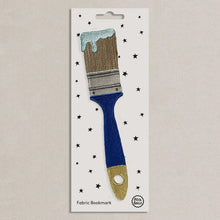 Paintbrush Embroidered Bookmark