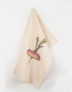 Purple Turnip Tea Towel