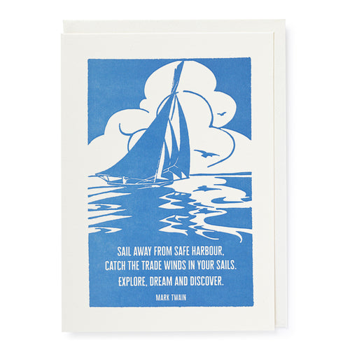 Explore, Dream, Discover Greeting Card