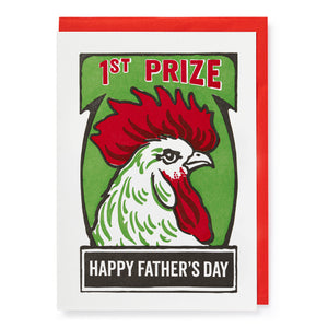 Father's Day Cockerel Card