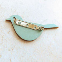 Jay Hand Painted Brooch