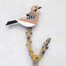 Jay Hand Painted Brooch