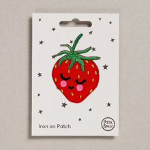 Strawberry Iron On Patch