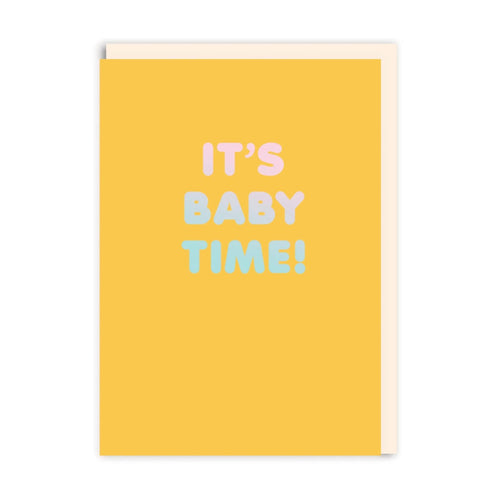 It's Baby Time! New Baby Card