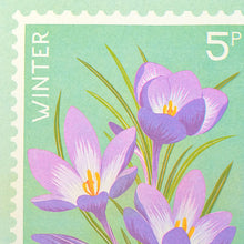 A5 Crocus Print