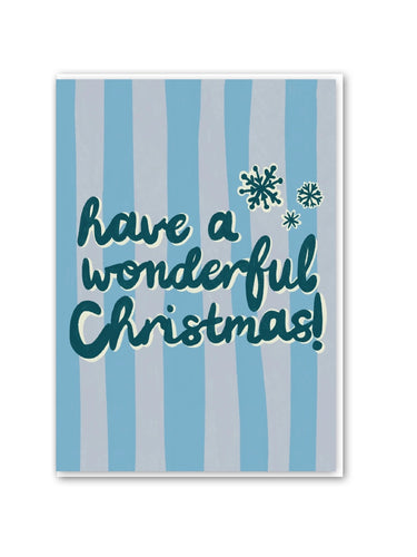 Have A Wonderful Christmas Card