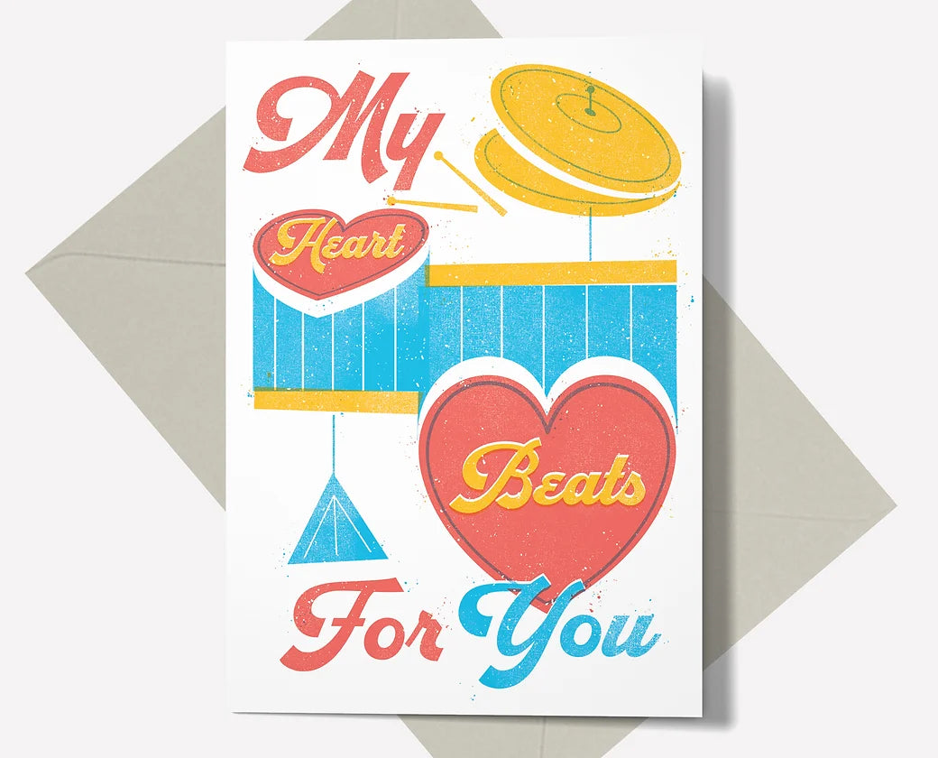 My Heart Beats For You Card