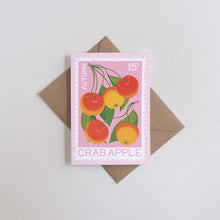 Crab Apple Greetings Card