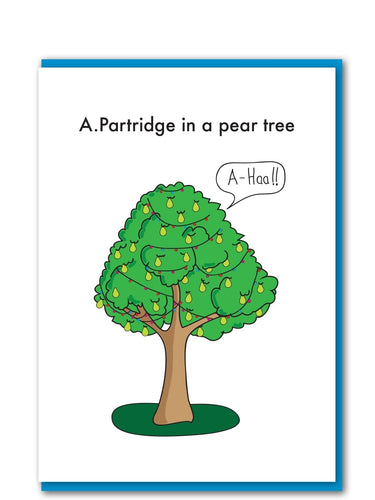 A. Partridge Christmas Card