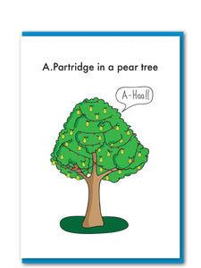 A. Partridge Christmas Card