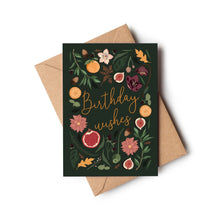 Birthday Wishes Botanicals Card