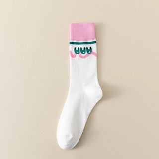 Pink Bunny Women's Socks No.1