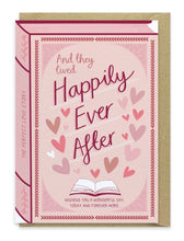 Happily Ever After Wedding Card