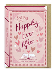 Happily Ever After Wedding Card