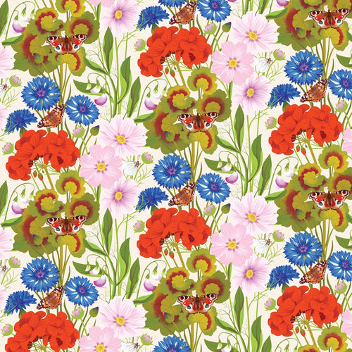 Summer Floral Wrapping Paper