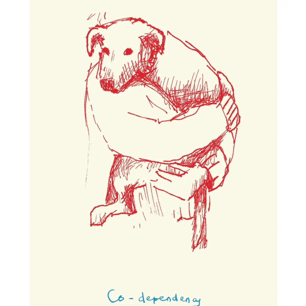 Co-Dependency A4 Art Print