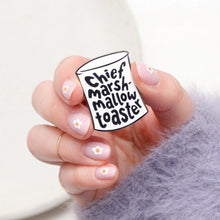 Chief Marshmallow Taster Enamel Badge