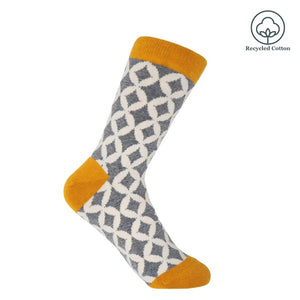 Grey Mosaic Women’s Socks