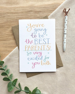 The Best Parents, New Baby Card