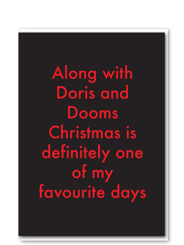 Favourite Days Christmas Card