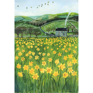 Daffodil Field Greeting Card