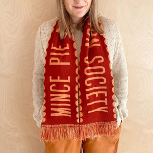 Mince Pie Appreciation Society Scarf