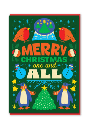 Merry Christmas One And All Card