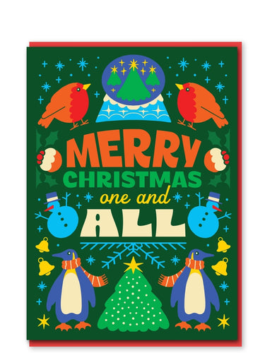 Merry Christmas One And All Card