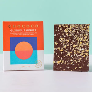 Glorious Ginger Dark Chocolate Bar