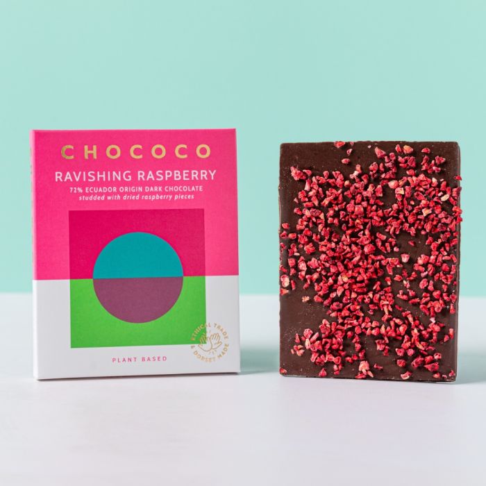 Ravishing Raspberry Dark Chocolate Bar