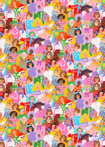 Women's Day Wrapping Paper