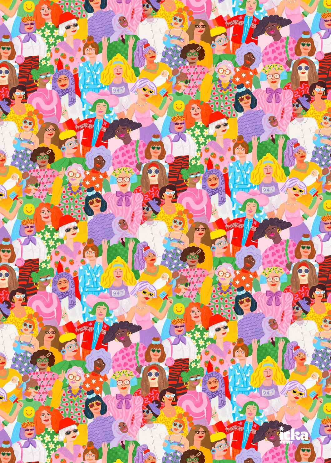 Women's Day Wrapping Paper