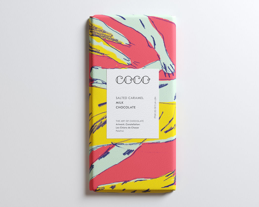 Salted Caramel Milk Chocolate Bar 80g