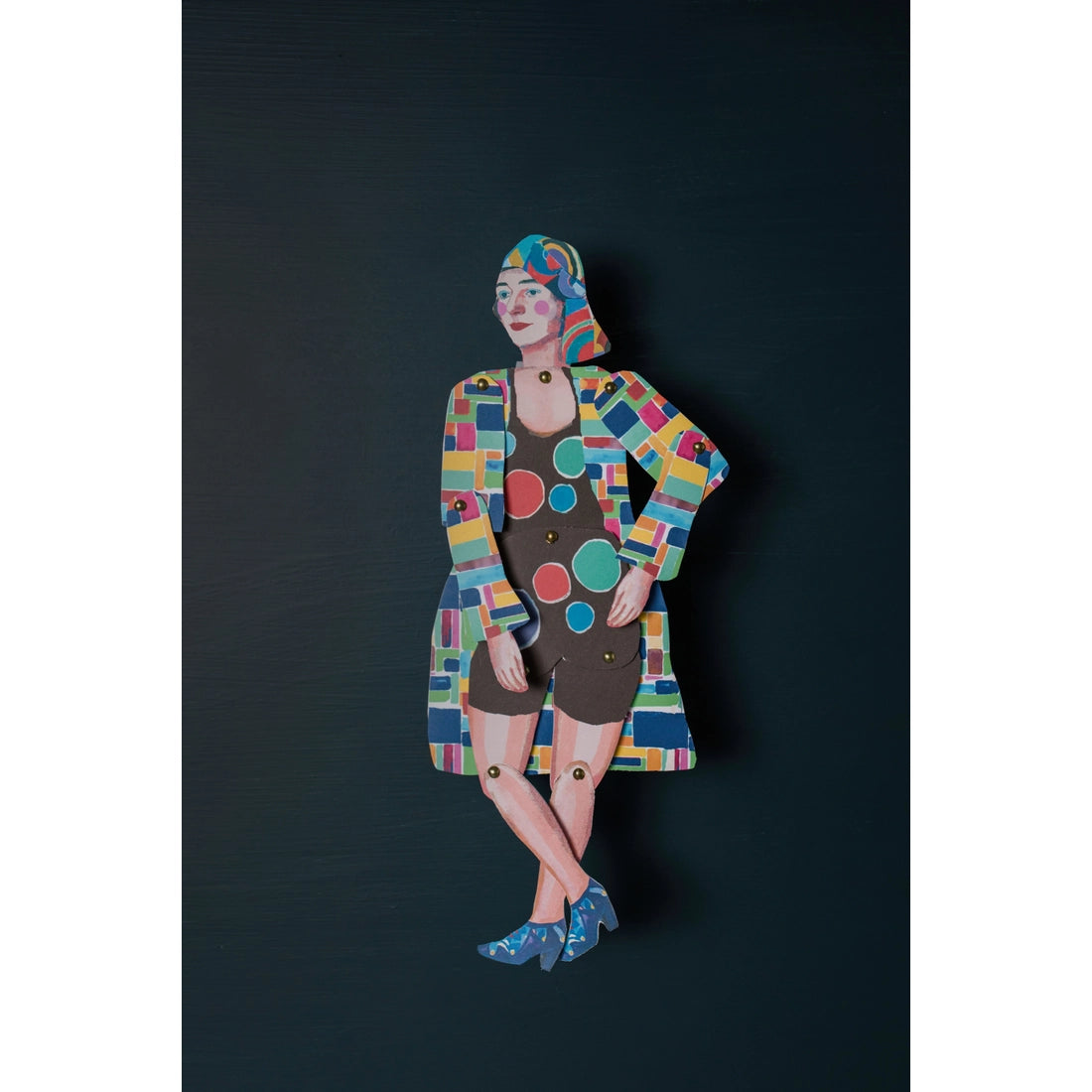 Sonia Delauney Cut And Make Paper Puppet
