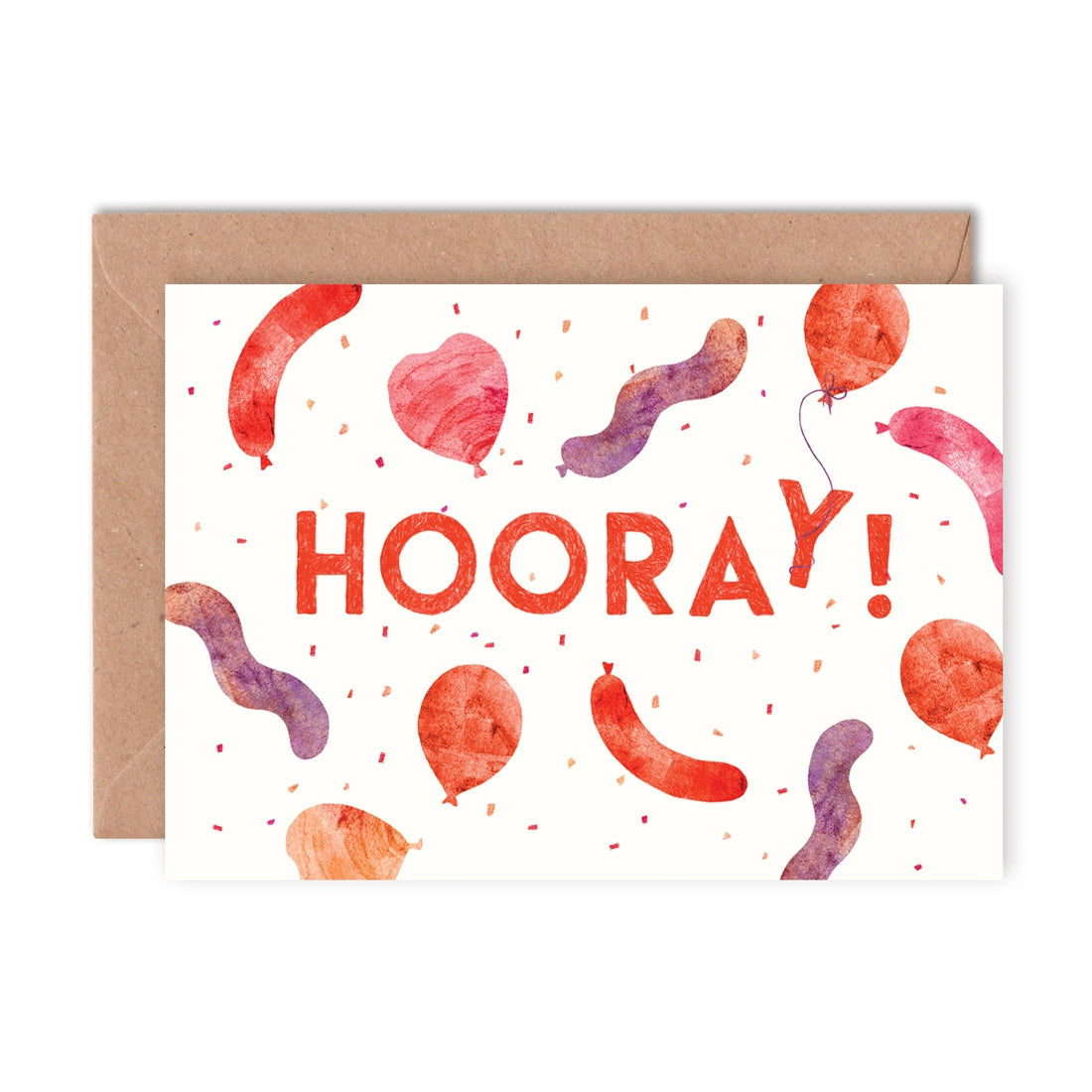 Hooray Greeting Card