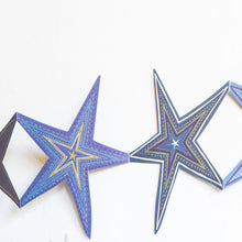 Star Concertina Garland