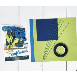 Felt Cornflower Craft Kit